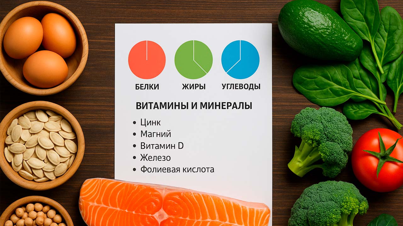 Здоровое питание продукты