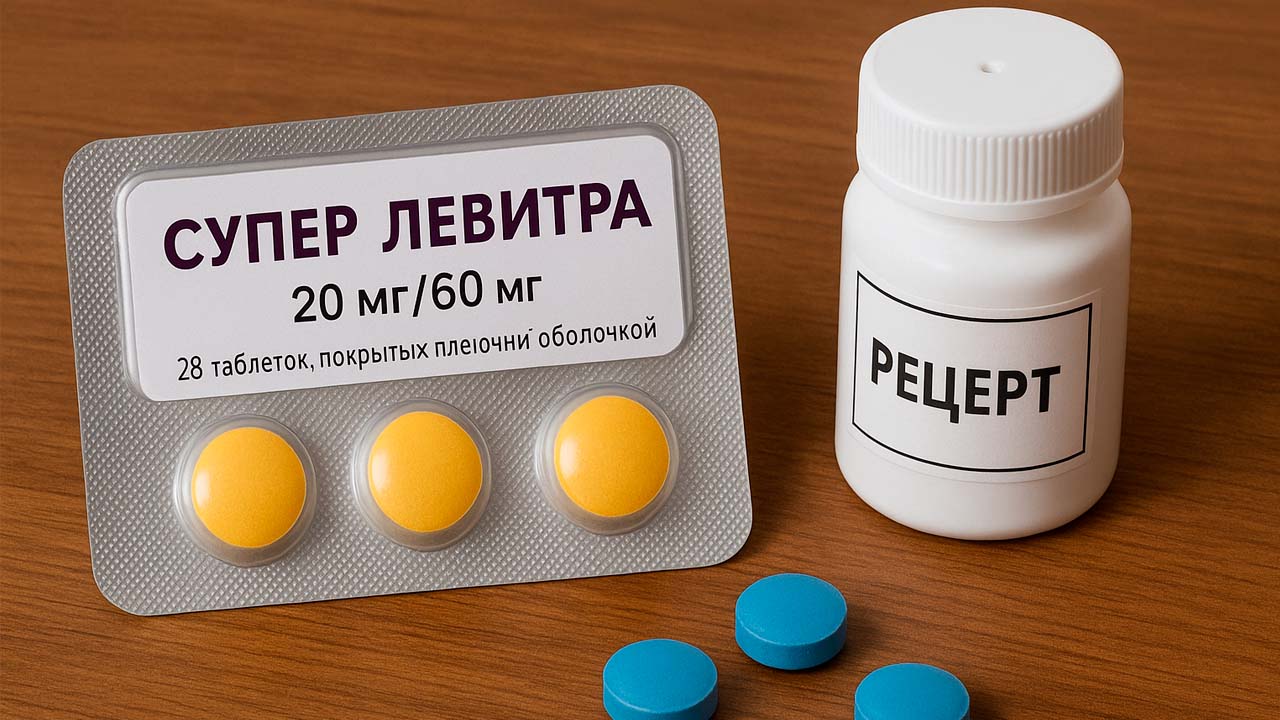 Упаковка таблеток на столе