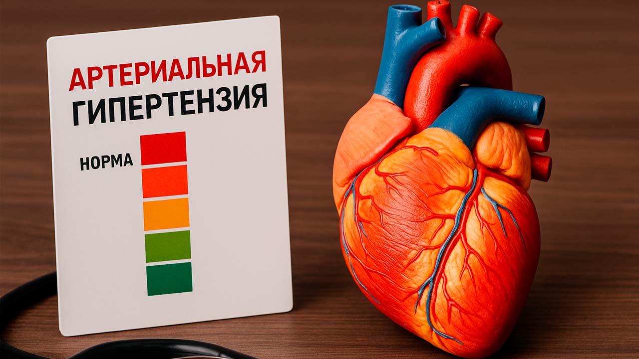 Сердце и стетоскоп