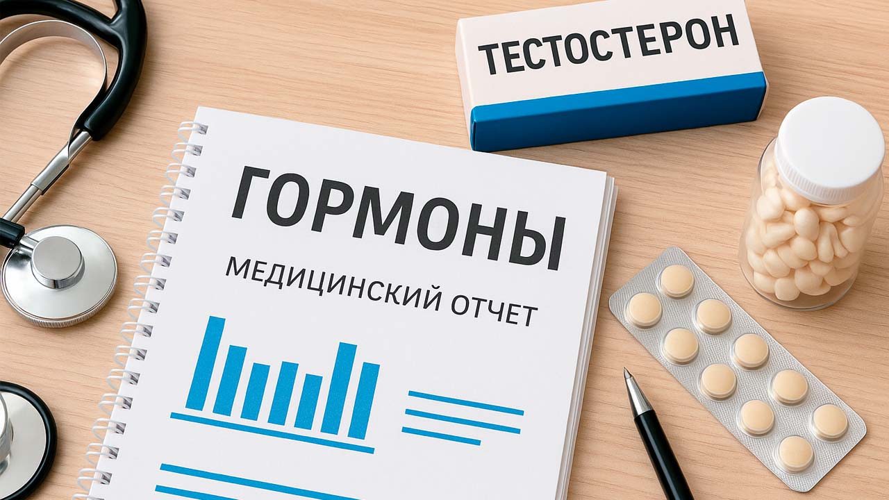 Гормональная молекула крупным планом