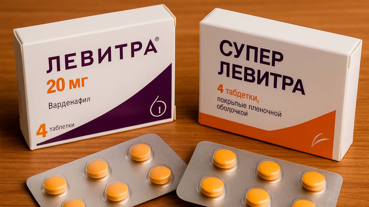 Лекарственные таблетки на столе